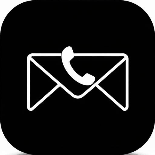 Icona di una busta da lettera per simboleggiare i contatti.